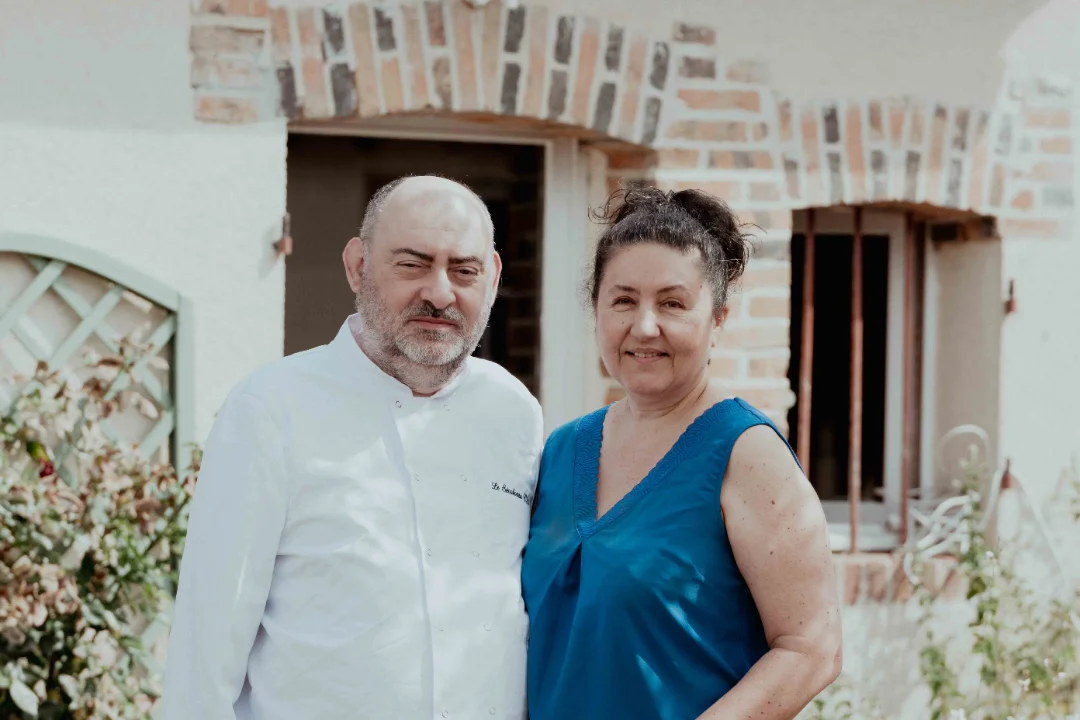 Le chef en cuisine au Sécalonia